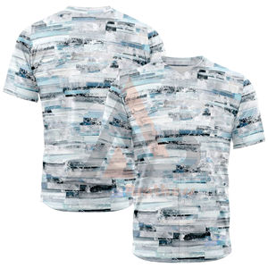 Maillot de baseball personnalisé 100% polyester, broderie de qualité supérieure, vêtements de sport universitaires, uniformes pour adultes, impression numérique, antibactérien - Product Image 4