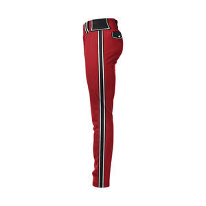 Pantalons de baseball de qualité supérieure 100% polyester avec design de sublimation personnalisé, respirant et antibactérien, service OEM disponible - Product Image 4