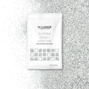 Wellmade Glitter Lechada Aditivos para Azulejos de Pared y Suelo 5,3g/150g Mosaico de Baño Producto de Calidad Premium - Product Image 1