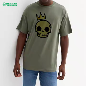 High Quality Eco-Friendly Cotton Custom Plus Size Men's Heavy Weight Oversized <b>Loose</b> Fit Jersey T-shirt Quick Dry <b>Gym</b> <b>Top</b> - Product Image 5