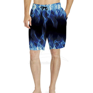 Shorts pour hommes respirants, solides, décontractés, pour la mi-été, impression par sublimation OEM, personnalisés, séchage rapide, haute qualité - Product Image 6