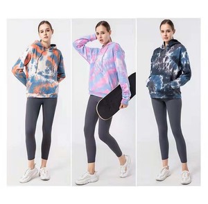 Industrie directe en gros hommes haut de gamme mode sweat Street Style Vintage polaire 100% coton coupe ample lavé teint à capuche - Product Image 6