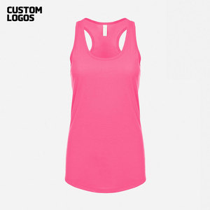 Débardeurs de sport pour femmes 100% coton écologiques à séchage rapide, dos nageur, col rond, amples et sans manches - Product Image 3