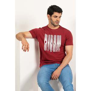 ASHKAN Classic Crew Neck Summer Fitness T-Shirt Oversize 100% Cotton Jersey 220/240 Grams Fabric <b>Weight</b> Printed Model Number - Product Image 3