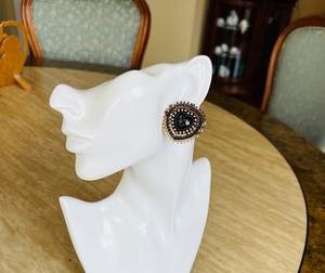 Pendientes de Lujo con Cuentas de Semillas, Diseño de Bulldogs/Georgia/Estado, Color Rojo y Negro con Opción de Color Personalizado, Venta al Por Mayor - Product Image 2