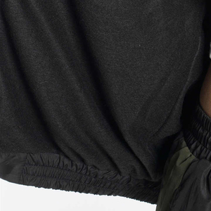 Conjunto Deportivo de Invierno para Hombre, Chaqueta Cortavientos con Cremallera y Pantalones Reflectantes de Nailon, Estilo Jogger, 2 Piezas, Grueso y Moderno - Product Image 4