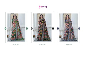Gujarati-novias y sus saris tradicionales, impresionante - Product Image 6