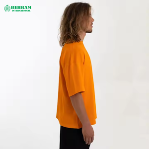 Camiseta de Alta Calidad 100% Algodón Grueso de 220g de Secado Rápido Ecológica de Corte Holgado para Hombre con Servicio OEM - Product Image 3