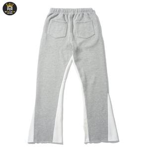 กางเกงขาบานเข้ารูปสำหรับผู้ชายกางเกงเอวกลางกางเกงลำลองซักได้สไตล์เฮฟวี่เวท - Product Image 3