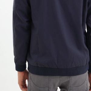 Men's High Quality Casual Slim Fit Winter Bomber <b>Jacket</b> Front Logo Waterproof Windproof Reversible Hooded Customizable Canvas - Product Image 6