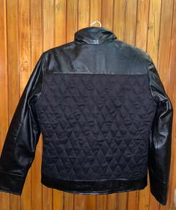 Veste en cuir matelassée personnalisée de haute qualité, couches de cuir Luxel avec boutons et fermeture éclair 2026 - Product Image 5