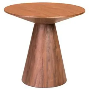 Credible Quality Round Side Table Natural Wood Bed Storage Shelves European Gifting Accessories Hand Crafted