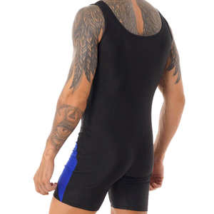 Uniforme de levantamiento de pesas al por mayor, uniformes de levantamiento de pesas profesionales de alta calidad, camisetas de lucha libre sublimación para hombres - Product Image 5