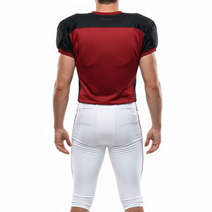 Wholesale Price Custom Made Solid Color American Football Uniforms High Quality Tackle Twill Short Breathable Quick Dry Jersey - Product Image 6
