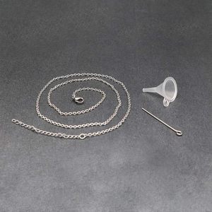 Heart Hook Keepsake Jewelry Stainless Steel Hook Cremation Urn <b>Necklace</b> Pendant <b>Ashes</b> Urn Memorial Unisex Custom Size - Product Image 5