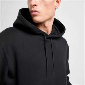 Sudadera con capucha NOCTA de forro polar con cremallera, peso pesado premium, logotipo frontal personalizado, estilo streetwear, oversize, de algodón, bordada, para otoño - Product Image 2