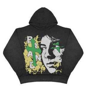 Survêtement d'hiver de haute qualité, style streetwear, 100% coton molletonné, coupe classique, couleur unie, sweat-shirts personnalisés pour hommes - Product Image 5