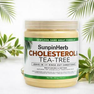 Acondicionador Capilar Hidratante Intensivo Original de Africa's Best Cholesterol Tea Tree para Cabello Rizado y Crespo Natural - Product Image 5