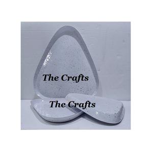 Bandeja de madera y cuero de diseño fabuloso, utensilios de cocina de forma redonda, bandeja para servir alimentos a precios razonables - Product Image 4