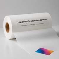 Film BOPP Matte Malachite untuk Kemasan Kotak, Kemasan Kotak Kue, Percetakan, Film Laminasi Thermal Glossy Matte, Film Laminasi