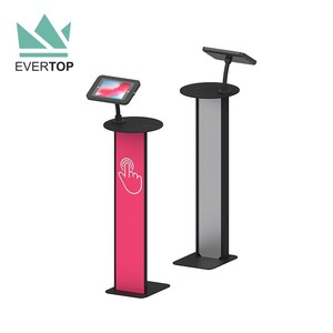 LSF11 Tablet Podium para iPad Display Podium Floor Stand Stage W/ Acrylic Tabletop Floor para iPad Podium <span class=keywords><strong>Atril</strong></span> Display Stand - Product Image 1