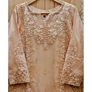 Nuevo Traje Salwar Kameez de 3 Piezas Cosido para Mujer Pakistaní, Ligero, Cómodo, de Secado Rápido, Vestido Formal para Fiesta, Alta Calidad - Product Image 2