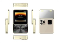 Newst modelo mini dual sim Flip teléfono móvil i19 pro Magic Voice slider teléfono móvil