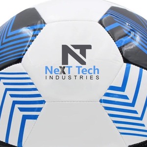 ลูกฟุตบอลรุ่นใหม่คุณภาพสูงเย็บด้วยเครื่องจักรสำหรับใช้งานกลางแจ้งโดย NEXT TECH INDUSTRIES NTI-MB-600 ออกแบบและโลโก้ตามสั่ง - Product Image 3