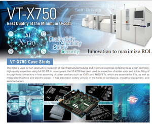 Thứ hai tay Omron VT-X750 tốc độ cao Tự động X-Ray CT kiểm tra hệ thống cho SMT pcba phát hiện khiếm khuyết - Product Image 6