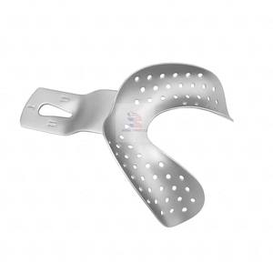 Bandeja de impresión dental perforada de acero inoxidable - Product Image 5