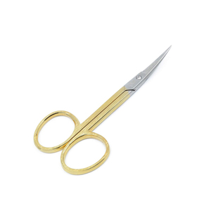 2024 Nueva fabricación en Pakistán Tijeras para cutículas de manicura de acero inoxidable Herramientas curvas para uñas - Product Image 3