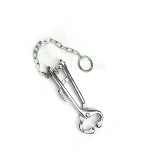 คู่มือเครื่องมือสัตวแพทย์ คีมจับจมูกวัว/โค สแตนเลส สำหรับใส่ห่วงจมูก - Product Image 4