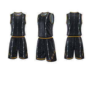 Ensemble uniforme de basket-ball pour hommes, maillot sans manches, short respirant, vêtements de sport légers à séchage rapide pour l'entraînement des matchs d'équipe - Product Image 2