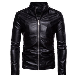 Demanded Leather Jackets <b>New</b> Arrival Men's Slim Fit Jacket - Product Image 1