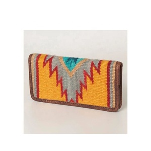 Portefeuille Western en cuir repoussé à la main Portefeuille Western Buck Stitch Portefeuille en cuir Sac en cuir véritable Pochette en cuir véritable - Product Image 6