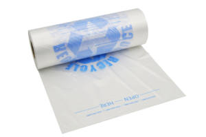 Vente en gros de sacs d'emballage en plastique HDPE 11X19 pouces sacs de fruits sur rouleau de qualité alimentaire support personnalisation fabriqué au Vietnam - Product Image 6