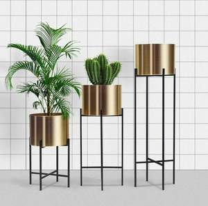 Metal <b>Hanging</b> Planter <b>Basket</b> Decorative <b>Flower</b> Pots Hanger <b>Flower</b> Pot <b>Hanging</b> Chain for Garden - Product Image 6