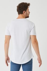 รับผลิตเสื้อยืดโอเวอร์ไซส์สตรีทแวร์ฮิปฮอปผ้าคอตตอนหนานุ่ม พิมพ์ลายสกรีน  โลโก้สั่งทำได้ ขายส่ง ปรับแต่งได้ - Product Image 3