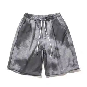 Pantalones Cortos Negros Vintage para Hombre, Hechos a Medida, 100% Algodón, Transpirables, Resistentes al Viento, con Cierre de Cordón, Lavado Ácido, de Alta Calidad - Product Image 5