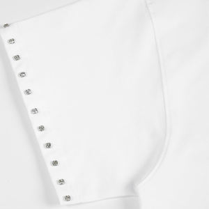 เสื้อยืดพิมพ์ลายการ์ตูนแนวสตรีทสำหรับผู้ชายเสื้อยืดประดับพลอยเทียมขนาดใหญ่แบบสั่งทำสำหรับฤดูร้อนสไตล์2025 - Product Image 6