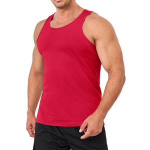 Tank Top Pakistan Premium Quality Men's Tank Top 100% Cotton Breathable Quick Dry O-Neck Casual Style Plus Size Tank Top - Product Image 3