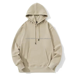 Pull unisexe lourd 350G pull en polaire de haute qualité chaud brossé à capuche pull unisexe impression personnalisée hiver - Product Image 5