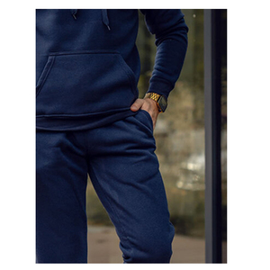 2024 nouveau produit de qualité supérieure hommes coton fait pull survêtement ensemble deux pièces hommes survêtement à vendre à bas prix - Product Image 6