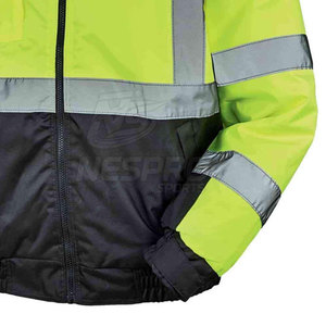 Service OEM Veste de sécurité respirante réfléchissante haute visibilité 100% Polyester Offre Spéciale - Product Image 5