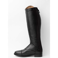 Bottes d'équitation en cuir véritable fabriquées à la main, confortables, durables, au design élégant pour l'équitation, l'entraînement équestre et l'usage quotidien