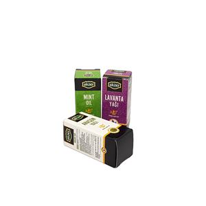 Boîtes en carton recyclables personnalisées imprimées en offset, gaufrage, revêtement UV, pelliculage mat, emballage d'huiles essentielles pour cosmétiques - Product Image 3