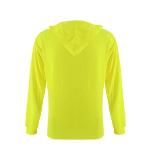 Hi Viz Summer Workwear pour hommes Sweat à capuche pour travailleur de la construction avec chemise de sécurité réfléchissante à manches longues pour les emplois de sécurité - Product Image 4