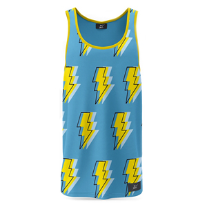 Débardeur d'haltérophilie à sublimation OEM conception personnalisée gilet de fitness en polyester avec impression complète - Product Image 1