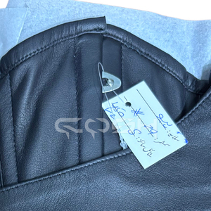 ผู้จำหน่ายชุดคอร์เซ็ทหนังสีดำรัดเอวแบบไม่มีโครงเสริมใต้หน้าอก สำหรับใส่ไปเที่ยวคลับ พร้อมเข็มขัดหนังปรับได้ด้านนอก - Product Image 4