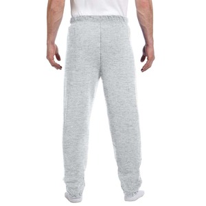 Wholesale Nisar Sons Industry Custom Logo Winter Plain Casual Unisex Man Polyester/Cotton Fleece <b>Drawstring</b> Embroidery Jogging - Product Image 3